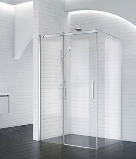 Душевой уголок BelBagno прямоугольный хром ACQUA-AH-1-100/80-C-Cr