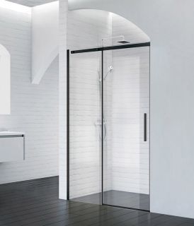 Душевая дверь BelBagno ACQUA-BF-1-140-C-NERO черный