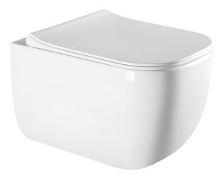 Подвесной унитаз Charus Pinto Rimless EWC700-126W безободковый белый