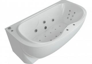Акриловая ванна АКВАТЕК Мелисса 180x95 см без гидромассажа