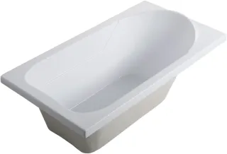 Акриловая ванна Aquanet West 347174 120x70 см с каркасом и фронтальной панелью