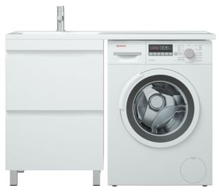 Раковина над стиральной машиной Stella Polar Мадлен 120 L белый SP-00000026