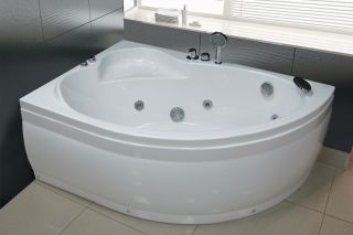 Акриловая ванна Royal Bath Alpine левая 170x100см белый RB819102L