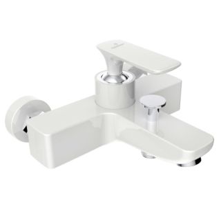 Смеситель для ванны AltroBagno Aperto 0208 Bi белый