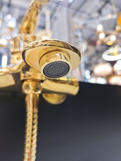 Смеситель для ванны с душем AltroBagno Beatrice 0210 Or