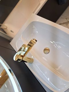 Смеситель для раковины AltroBagno Costanza 0125 Or