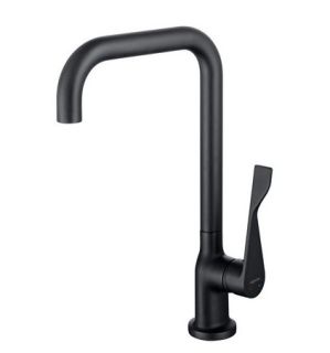 Смеситель для кухни Aquatek AQ1083MB чёрный матовый