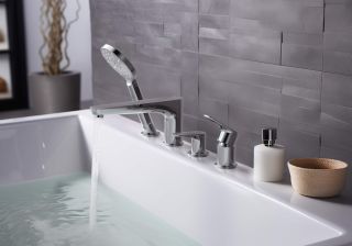 Смеситель Aquatek Бетта AQ1148CR на борт ванны хром