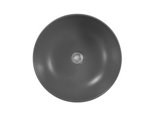 Раковина накладная Aquatek Европа AQ5558-MG 41 см серый матовый