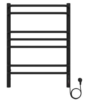Электрический полотенцесушитель Aquatek Пандора AQ EL RPC0770BL П7 50x70см чёрный муар