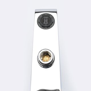 Смеситель для ванны AQUAme Prato AQMP6122 с душевым гарнитуром хром