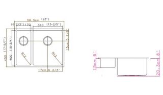 Кухонная мойка Grandex Aqua Proline 58 300208 сатин