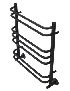 Водяной полотенцесушитель Aquatek Пандора AQ RRС0760BL П7 50x60см чёрный муар