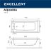 Ванна акриловая Excellent Aquaria WAEX.AQU14WH 140 х 70 см