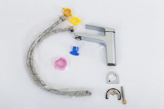 Смеситель для раковины без донного клапана BelBagno ARDENTE-LVM-CRM-W0