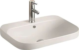 Раковина полувстраиваемая Art&Max 60см белый AM-7976