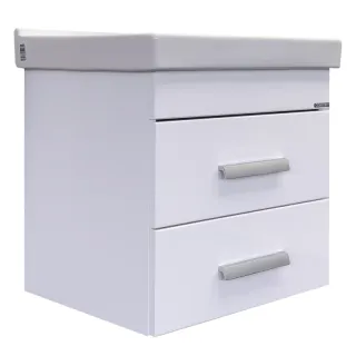 Тумба с раковиной Comforty Никосия 00-00018022 50 см белый