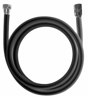 Душевой шланг Azario MANO AZ-157570124 150 см ПВХ с защитой от перекручивания черный