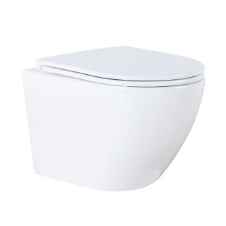 Сет AZARIO Grado N AZ-8010-1000+AZ-8200-0011+AZ-0046N инсталляция с панелью смыва + унитаз с сидением микролифт+ клавиша 0011, хром глянцевый