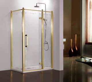 Душевое ограждение Azario ONTARIO AZ-NBB1231-R 900 GOLD