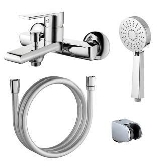 Смеситель для ванны AZARIO FARO AZ-PS23459C с ручным душем