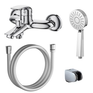 Смеситель для ванны AZARIO SINTRA AZ-WKF238042C  с ручным душем