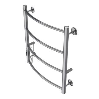 Полотенцесушитель электрический AZARIO VERONA AZ04756 500/600 4 секции, тен слева, хром