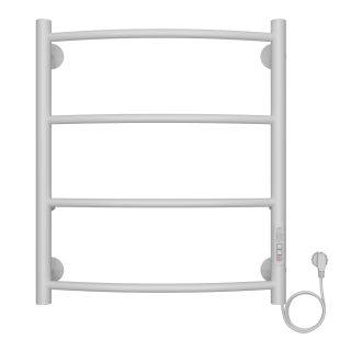 Полотенцесушитель электрический AZARIO VERONA AZ04856W 500/600 4 секции, диммер справа, белый