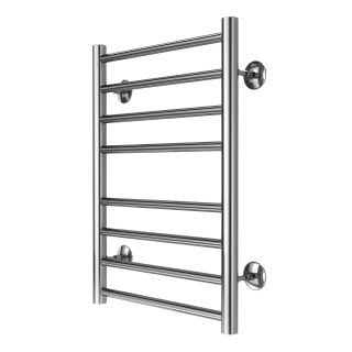 Полотенцесушитель водяной AZARIO PARMA AZ10146S 400/600 8 секций, нижнее/диагональное подключение, 1/2, хром