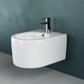 Биде подвесное Ceramica Nova Moments CN3004 белый