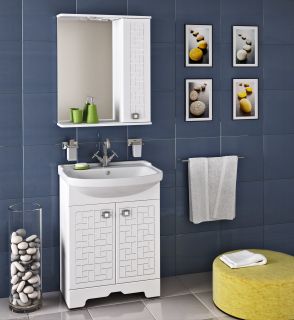 Зеркальный шкаф Runo правый Авила 60 (00000001047)