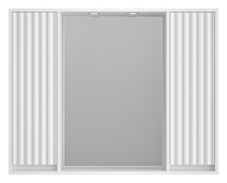 Зеркальный шкаф с подсветкой Brevita Balaton BAL-04100-01-011 100см белый