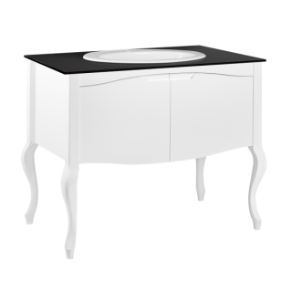 Напольная тумба под раковину Veedi Rustika RST800T-CR 95см белый