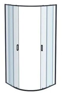 Душевой уголок Aquatek AQ ARI RO 08020BL 80x80см чёрный
