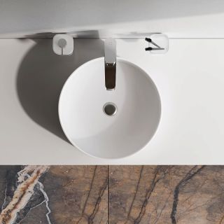 Раковина накладная  Am.Pm Func M8FWCC40400WG 40 см белый