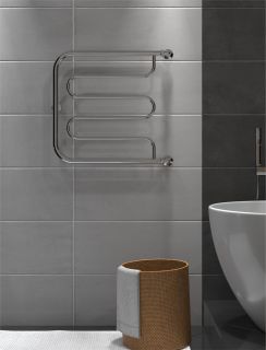 Полотенцесушитель водяной Indigo Фокстрот Standart FSW50-50 50x50 см хром