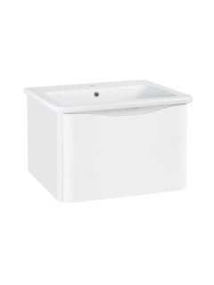 Тумба Runo Тоскана 80 белая под умывальник Никсон 80 (00-00001415)
