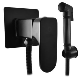 Гигиенический душ со смесителем Rav Slezak Yukon YU147/1CMAT черный