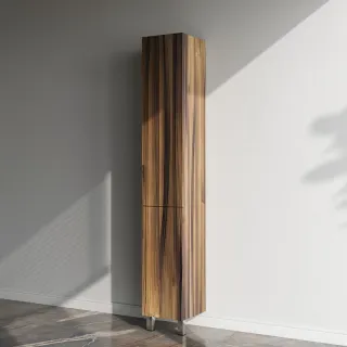 Шкаф-пенал подвесной AM.PM Gem M90CSL0306HF напольный левый орех 30 см