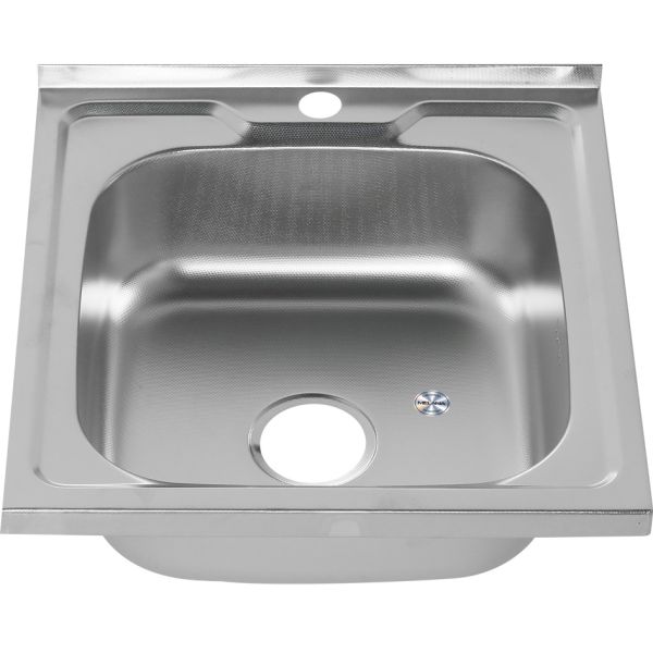 Мойка 5050 Melana 0,8/180 хром с сифоном (098D t *10)