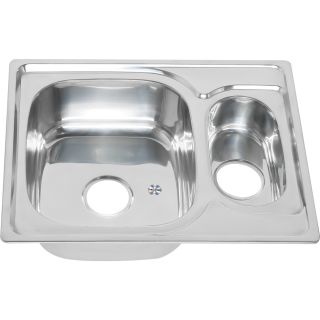 Мойка  6350S Melana 0,8/180 хром с сифоном (226 t *10)