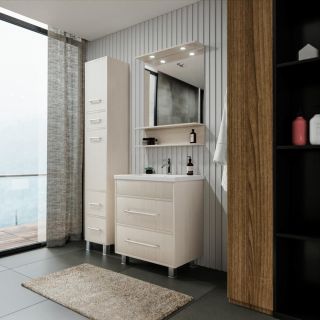 Тумба под раковину Бриклаер Чили 4627125415005 70 см светлая лиственница