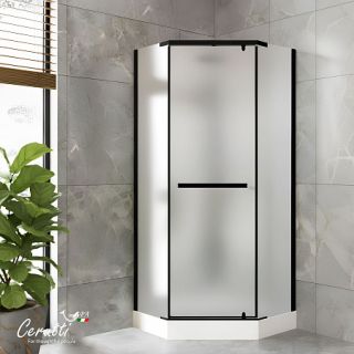 Душевая кабина Ceruttispa KORRA90B (90x90x205)