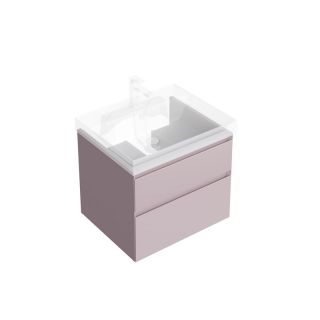 Тумба под раковину Kerama Marazzi Cubo CUB.60.2\MAL 60 см мальва матовая