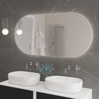 Зеркало с контурной подсветкой и датчиком движения CEZARES CZR-SPC-VAGUE-1400-700-MOV