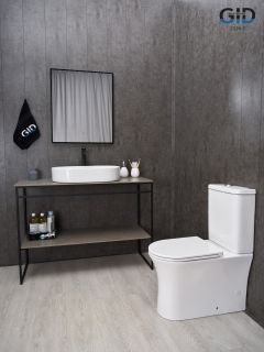 Раковина Gid D1479 51203 накладная белая 61x38.5x12