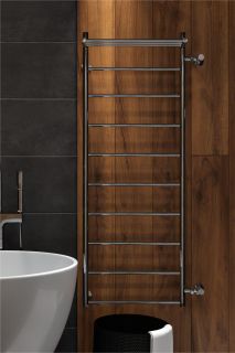 Полотенцесушитель водяной Indigo Line LLSHSW130-50R-б/п-120 с полкой 130x50 см хром