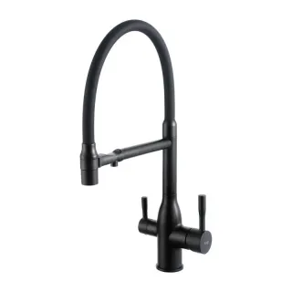 Смеситель для кухни Frap F4398-6 черный