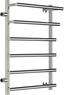 Водяной полотенцесушитель Тругор Дебют ПМ 1 50x80x50см левый хром Дебют1/ПМ508050лев