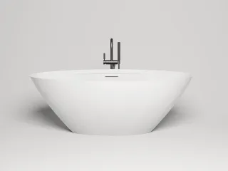 Ванна из искусственного камня Salini Diva S-Stone 102221MRH 178x85см RAL снаружи